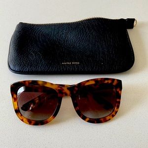 Anine Bing Sunglasses (like new condition)